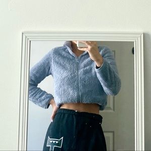 Uniqlo Baby Blue Fleece Jacket